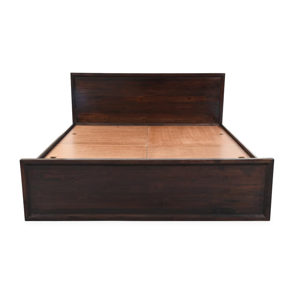 Queen Size Teak Wood Bed With Storage